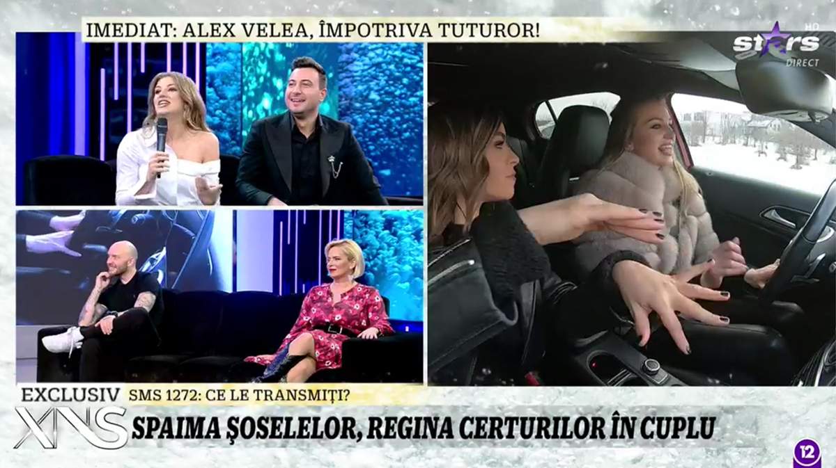 valentin sanfira si codruta la xtra night show