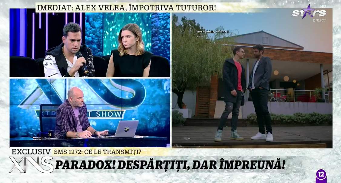 vlad gherman si cristina ciobanasu la xtra night show