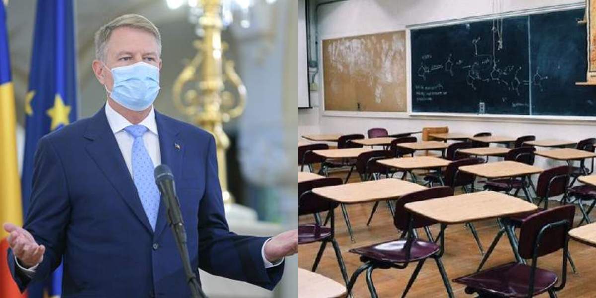 klaus iohannis colaj scoala goala