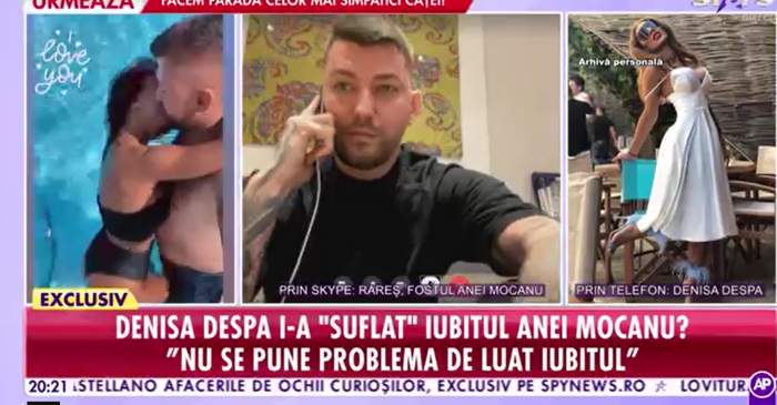 denisa despa prin telefon la showbiz report