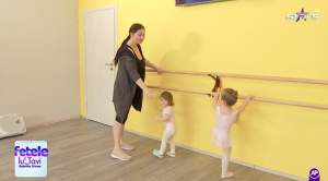 Gabriela Cristea face balet alături de fetițele ei. Vedeta de la Antena Stars este o mamă dedicată / VIDEO