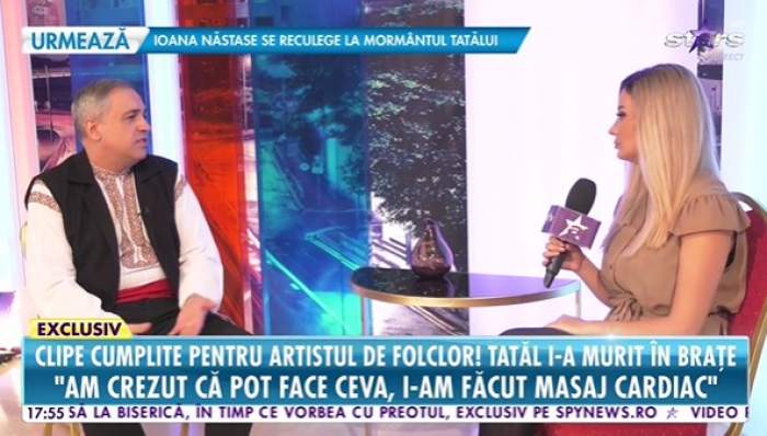 Nicolae Datcu a trăit o dramă în tinerețe! Tatăl i-a murit în brațe artistului: „Cred că de aia am părul alb” / VIDEO