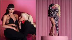 Imaginea momentului în showbiz! Christina Ich și Alina Ceușan s-au sărutat în văzul tuturor: ”Să vină pompierii” / FOTO