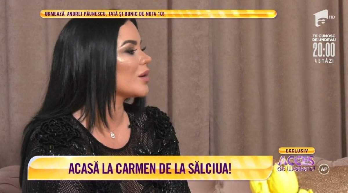 Acces Direct. Carmen de la Sălciua, adevărul despre relația pe care a avut-o după divorț! Cum se înțelege artista acum cu fostul soț
