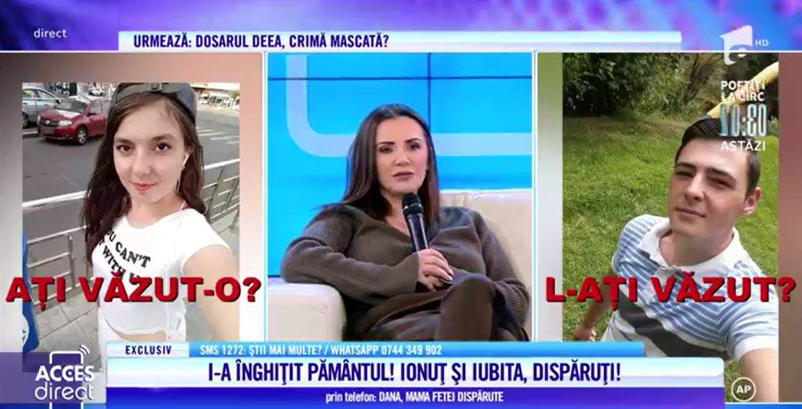 Acces Direct. Dispariție misterioasă a unui cuplu de tineri! Mama băiatului își strigă disperarea: „Dacă mă auzi, vino acasă” / VIDEO