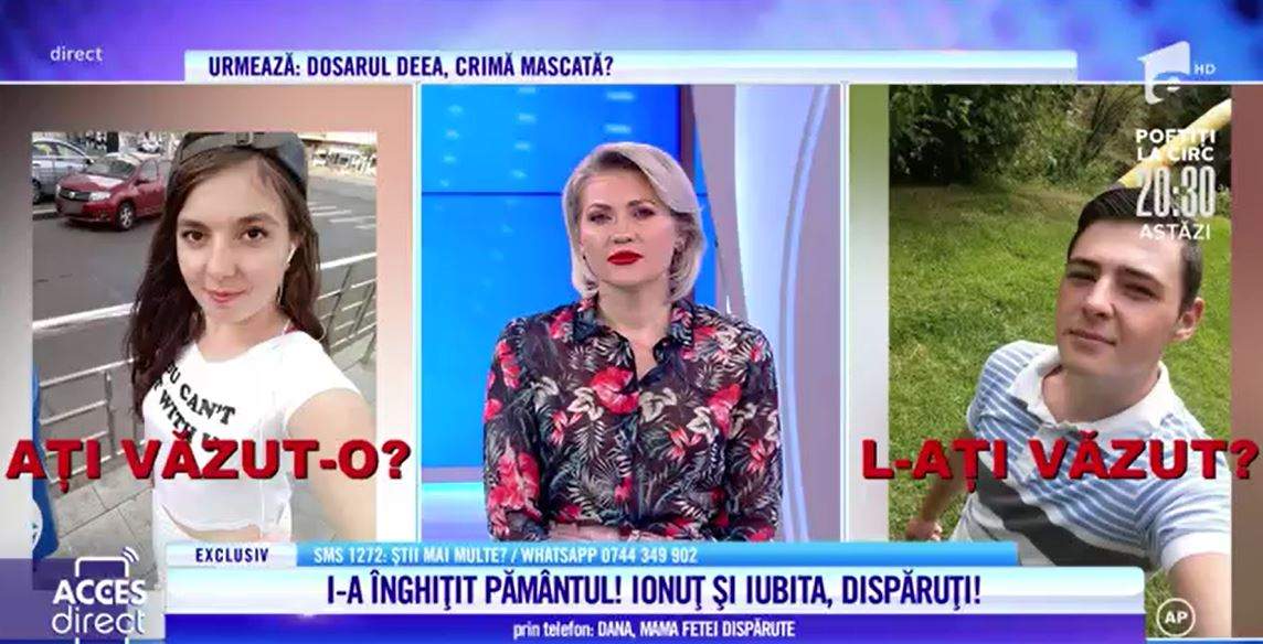 Acces Direct. Dispariție misterioasă a unui cuplu de tineri! Mama băiatului își strigă disperarea: „Dacă mă auzi, vino acasă” / VIDEO