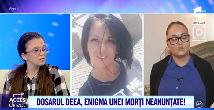 Acces Direct. Moarte suspectă a unei tinere de 32 de ani! A fost Deea ucisă, cum spune familia, sau s-a sinucis? / VIDEO