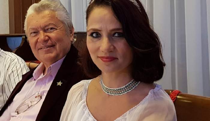 Nicoleta Voicu s-a fotografiat lângă Gheorghe Turda, zâmbitori și eleganți