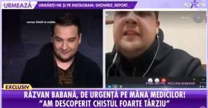 Cum se simte Răzvan Babană de la Chefi la cuțite după ce a fost operat din cauza unui chist: „A recidivat”