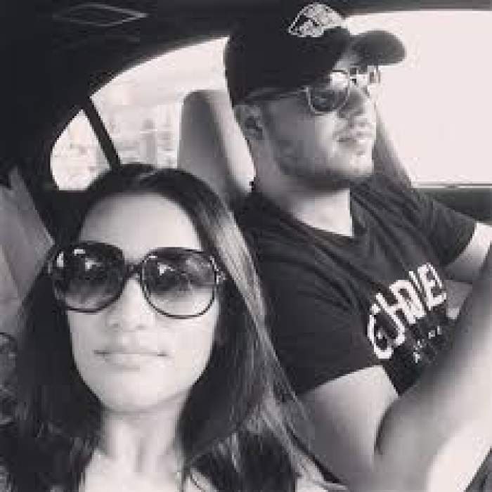 Claudia Pătrășcanu și Gabi Bădălău, selfie în mașină