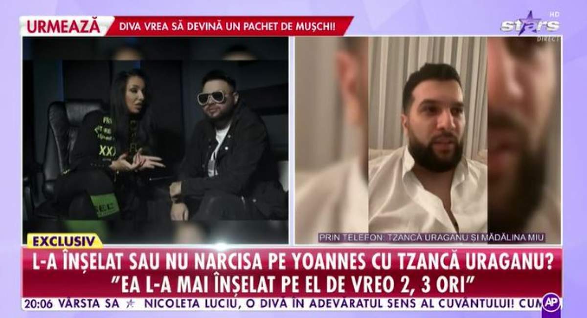 Captură cu Tzancă Uraganu la Showbiz Report.