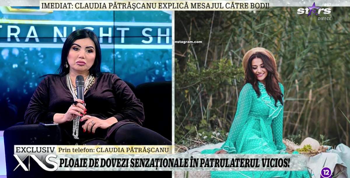 Claudia Pătrășcanu, război deschis cu Adriana Bahmuțeanu! Cele două dive și-au aruncat vorbe grele, la Xtra Night Show: „Du-te la control” / VIDEO