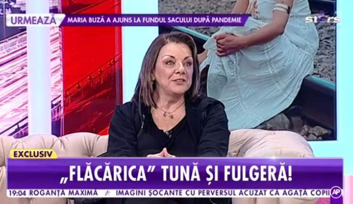 Carmen Tănas, îmbrăcată în negru la Antena Stars