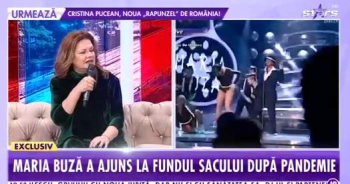 Colaj foto cu Maria Buză la Antena Stars