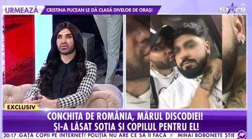 Colaj foto cu Conchita de România și bărbatul pe care l-a iubit