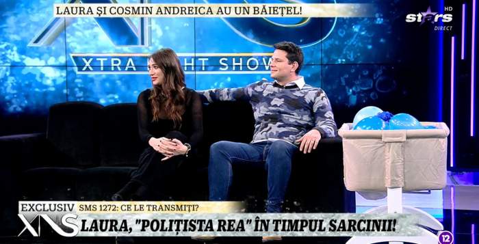 Laura Micovschi va deveni mamă de băiat! Frumoasa prezentatoare a făcut anunțul mult așteptat, la Antena Stars / VIDEO