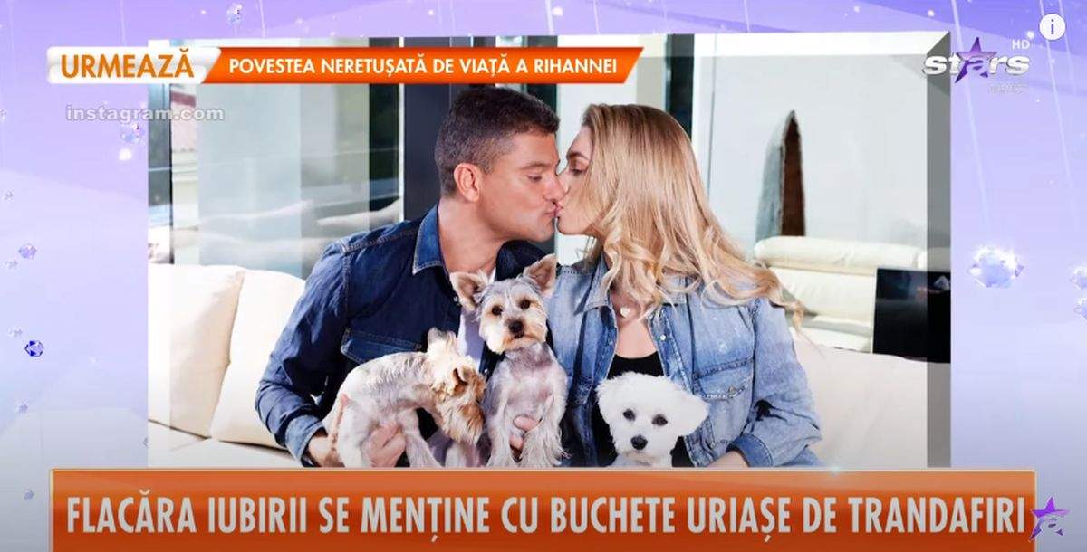 laura dinca si cristian boureanu sarut fericiti ca au implinit 6 ani de relatie