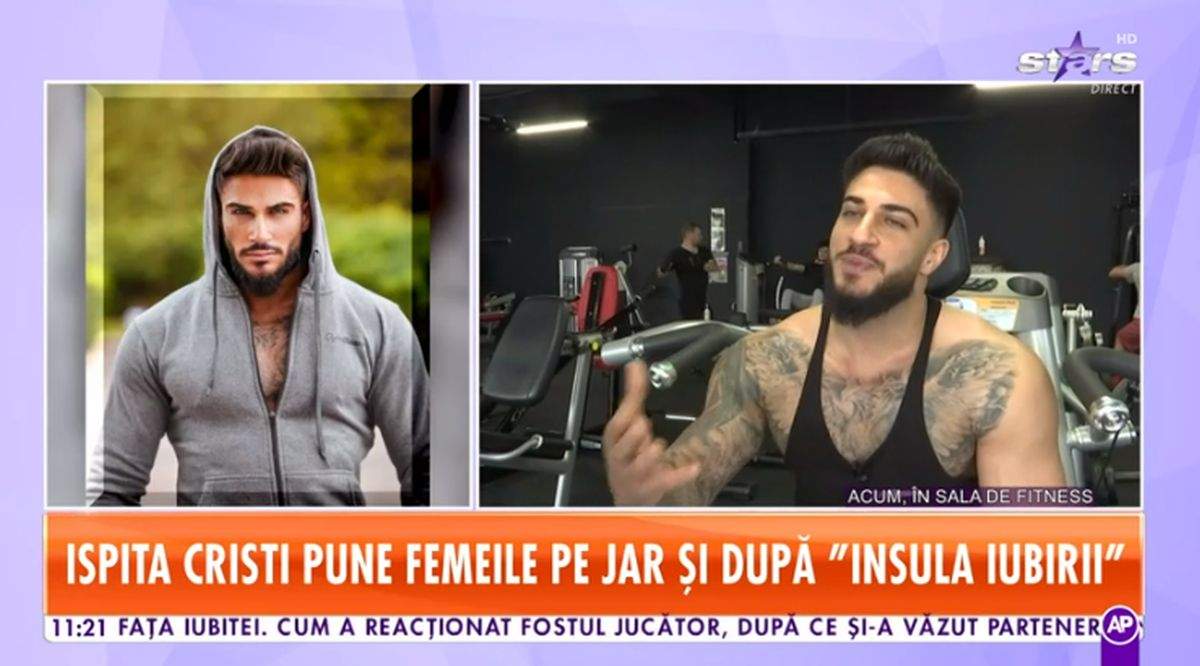ispita cristi de la insula iubirii la sala vorbind despre primul lui rol intr-un film