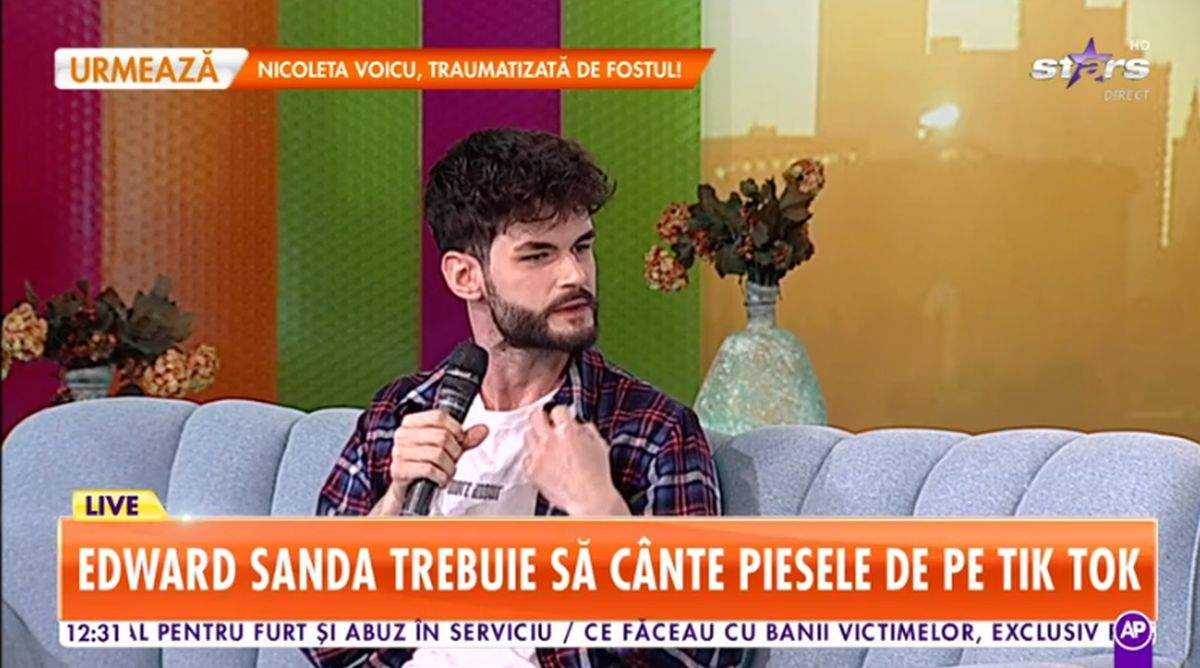 edward sanda la star matianl vorbind despre cum au reactionat profesorii la auzul vestii ca cleopatra stratan se va casatori