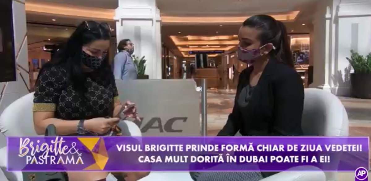 brigitte si florin pastrama discutie casa dubai