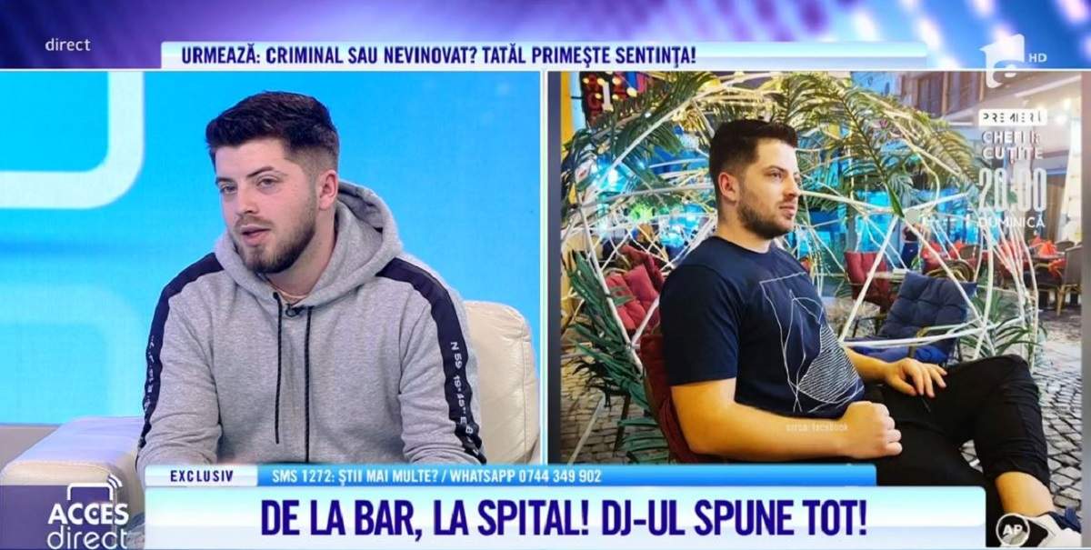 Acces Direct. DJ celebru, snopit în bătaie de polițiști și jandarmi? Valentin le aduce acuzații grave oamenilor legii: „Le-am spus că nu am aer” / VIDEO