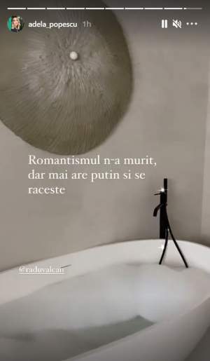 Adela Popescu, surpriză romantică pentru Radu Vâlcan, la ceas de seară! În ce ipostază s-a afișat artista în baie! / FOTO