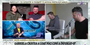 Gabriela Cristea, înfuriată la culme în mediul online! A spus la Xtra Night Show cine a reușit să o enerveze! ”Nimeni nu e obligat” / VIDEO