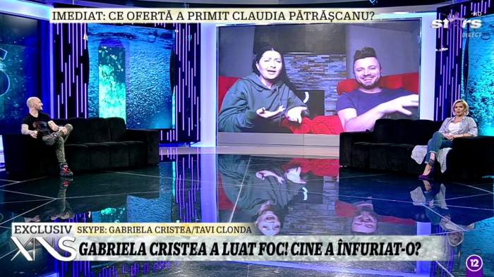 Gabriela Cristea, înfuriată la culme în mediul online! A spus la Xtra Night Show cine a reușit să o enerveze! ”Nimeni nu e obligat” / VIDEO