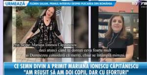 Semnul divin primit de Mariana Ionescu Căpitănescu după prima naștere: ”Minunile se întâmplă”