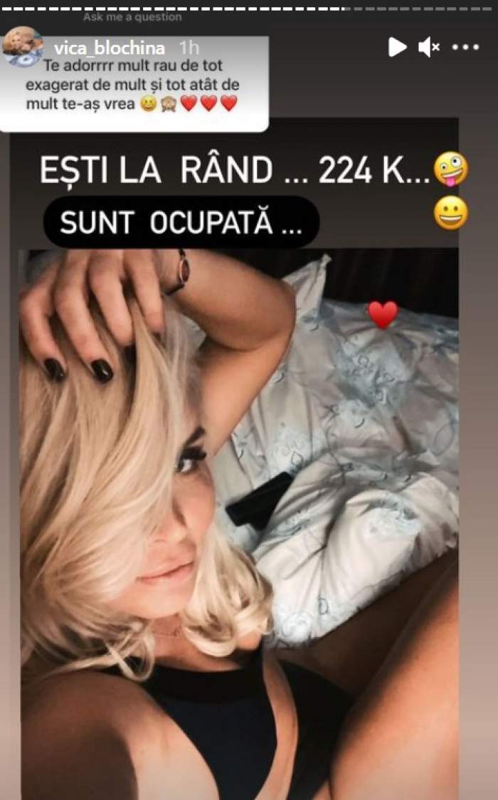 Vica Blochina, despre cât de mult îi place să facă amor. Blondinei nu-i este rușine să recunoască adevărul