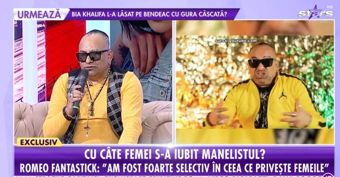 Reacția lui Romeo Fantastick după ce a aflat că Ilie Năstase ar fi avut peste 2000 de femei: „Lasă-ne cu de-astea”