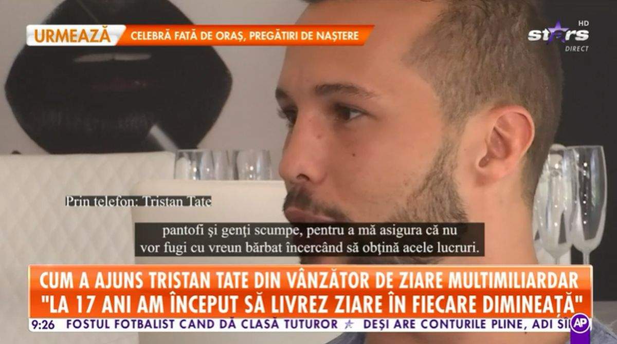 tristan tate interviu star matinal antena stars despre saracie