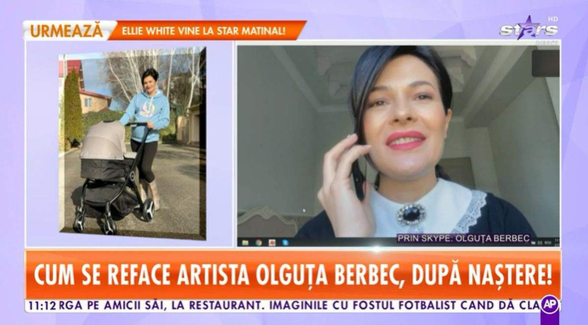 olguta berbec interviu star matinal despre probleme dupa nastere