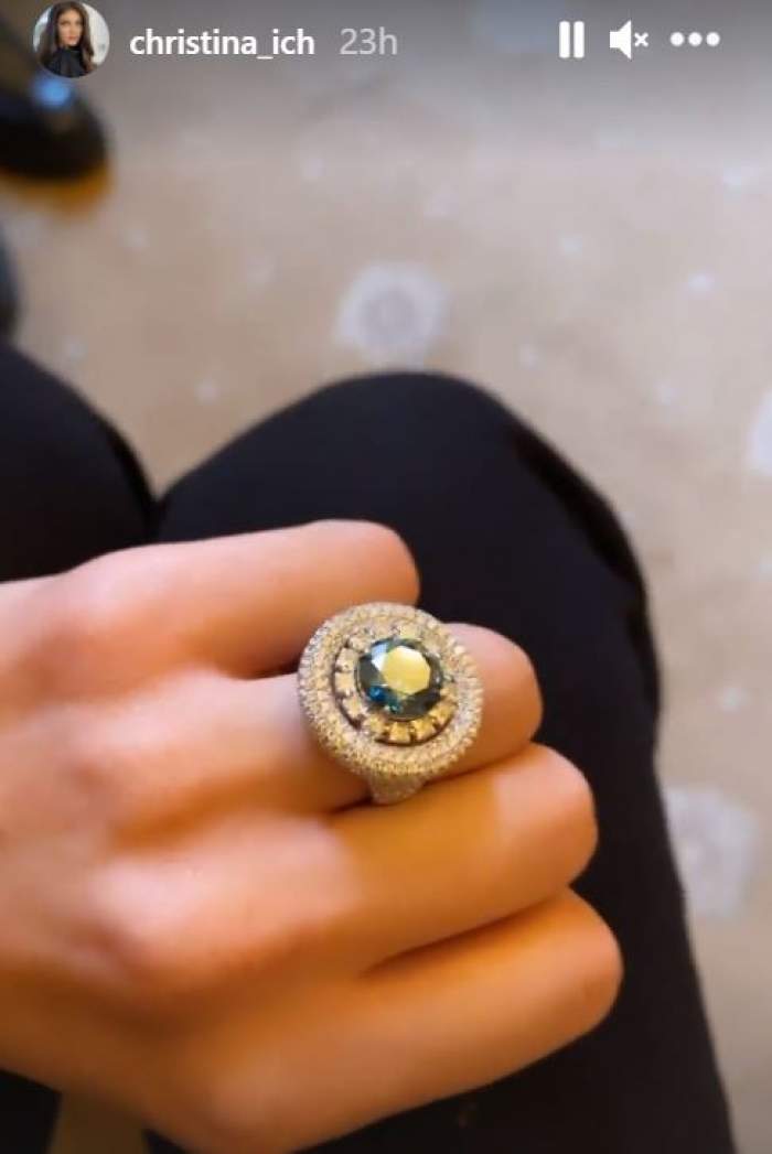 Cristina Ich, aroganță de mii de euro! Ce sumă fabuloasă a cheltuit vedeta pe un inel cu diamante / FOTO