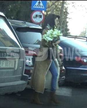 Cristina Ich nu așteaptă buchete de flori din partea partenerului. Iubita lui Alex Pițurcă e femeie independentă și își face singură poftele / PAPARAZZI