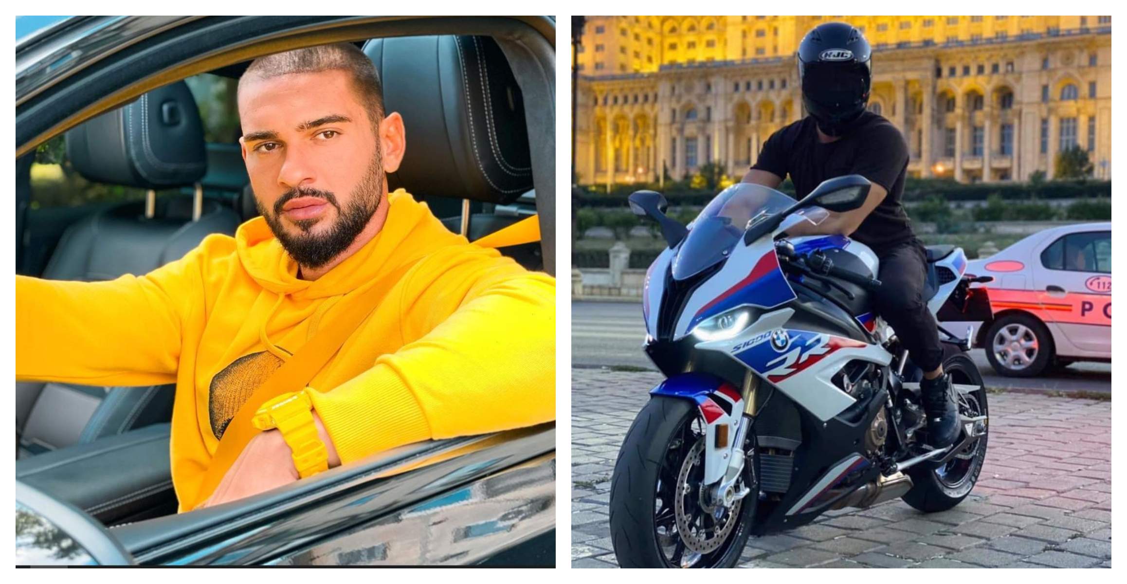 Dorian Popa, sfâșiat de durere după moartea polițistului motociclist, în accidentul din fața Palatului Parlamentului: „Ești cu mine aici” / VIDEO
