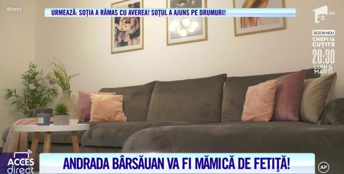 Acces Direct. Cum arată casa de lux a Andradei Bărsăuan și a soțului ei! Cei doi vor deveni părinți în scurt timp / VIDEO