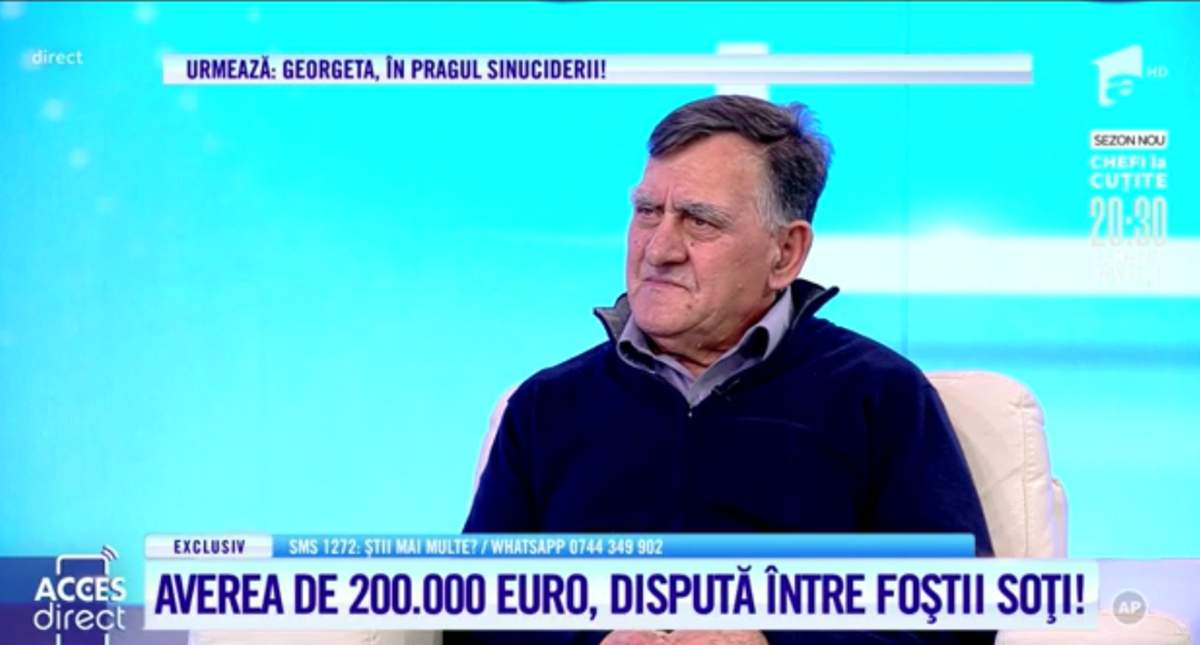 Acces Direct. Un bătrân și-a pus averea pe numele soției, dar ea l-a părăsit și el a ajuns pe drumuri: ”Mi-a spart capul” / VIDEO