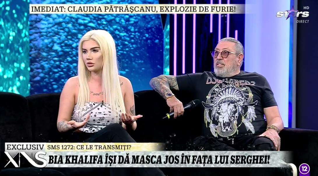 bia khalifa la antena stars cu serghei mizil pe canapea