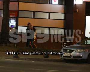 Adrian Minune și Calina Roman au petrecut împreună prin cluburile din Capitală, după ce Poliția a oprit petrecerea privată la care participau. Imagini cu cei doi împreună, dar totuși separați / PAPARAZZI