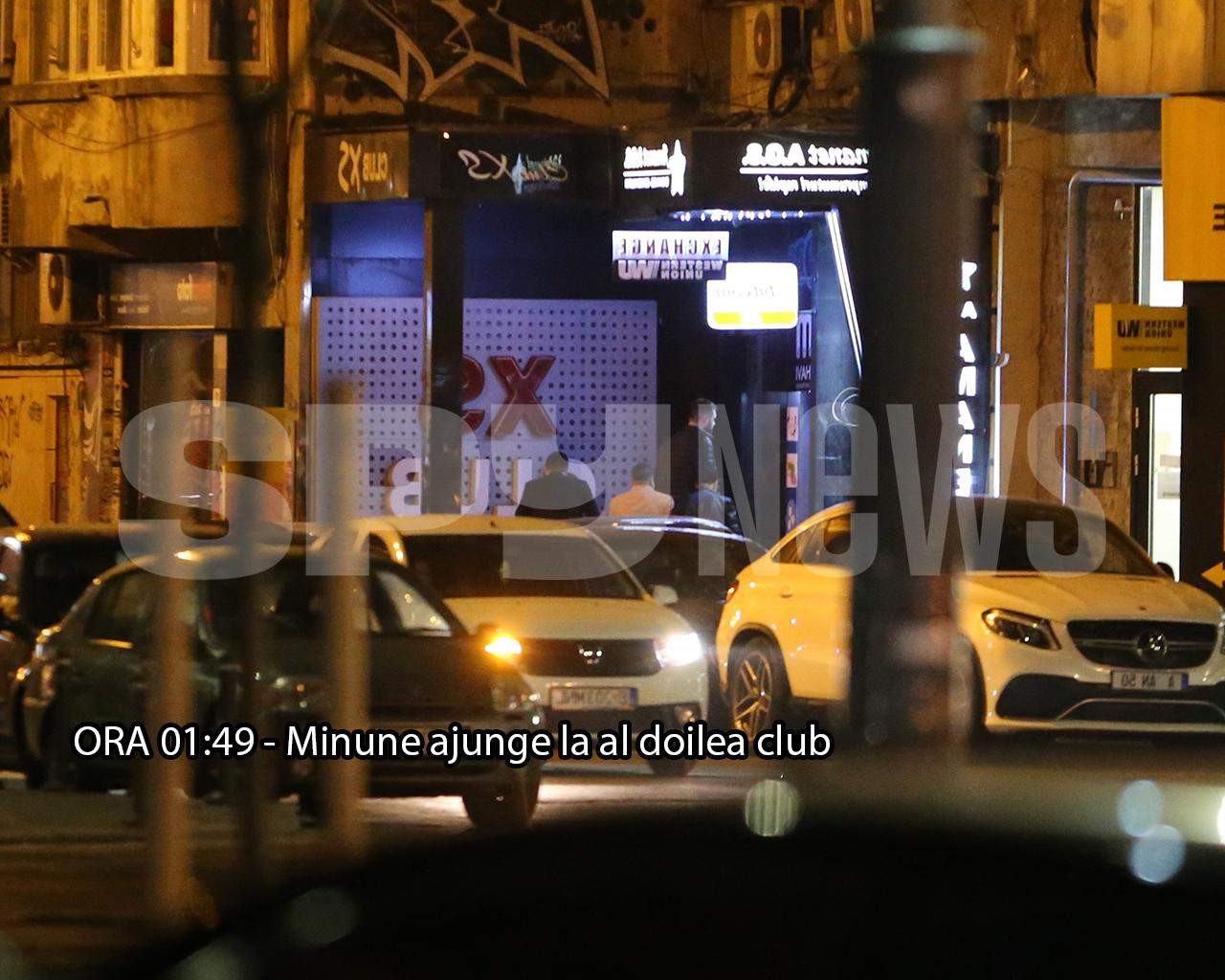 Adrian Minune și Calina Roman au petrecut împreună prin cluburile din Capitală, după ce Poliția a oprit petrecerea privată la care participau. Imagini cu cei doi împreună, dar totuși separați / PAPARAZZI