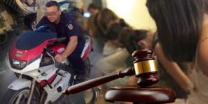 Jandarmul acuzat de trafic de minore, „cadou” inedit pentru foștii șefi / Le-a dat întâlnire la tribunal