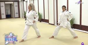 Sânziana Buruiană și Elena Ionescu, introduse în lumea artelor marțiale! Cele două dive s-au transformat în războinice, la Antena Stars / VIDEO