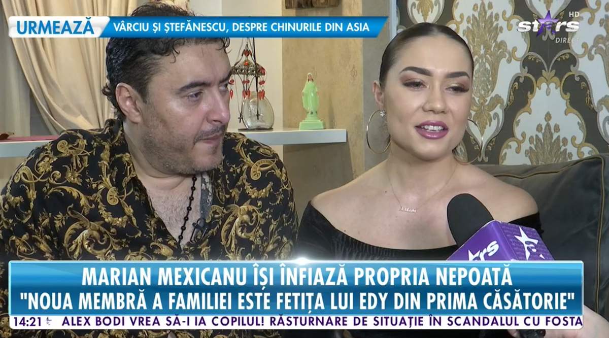 marian mexicanu la antena stars cu sotia