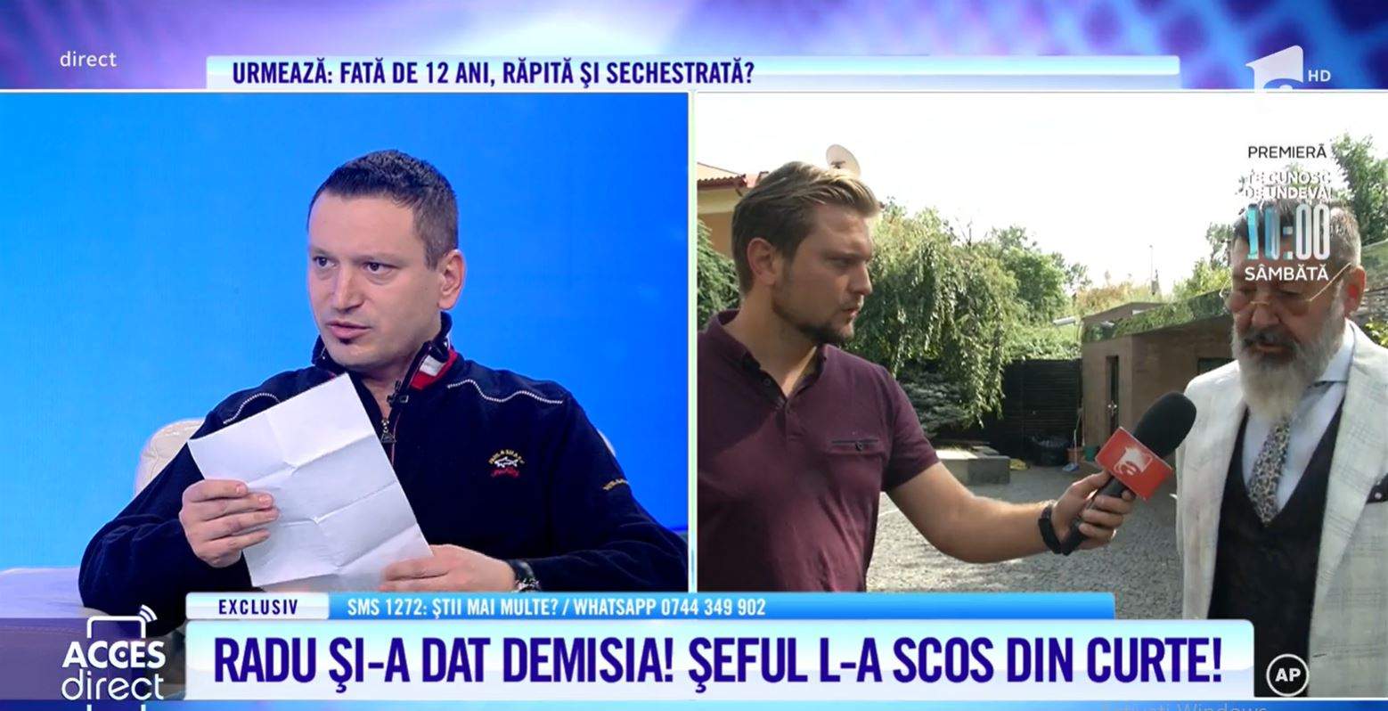 Acces Direct. Dan Nicorescu, un șef de coșmar! Fostul șofer, jignit și păgubit de milionar? / VIDEO