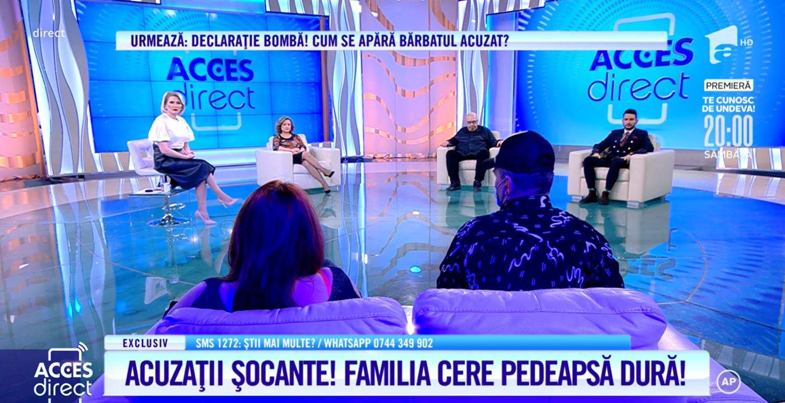 Acces Direct. Familia fetei de 12 ani răpită și sechestrată în București se revoltă! Cum se apără vinovatul, un bărbat de 42 de ani / VIDEO