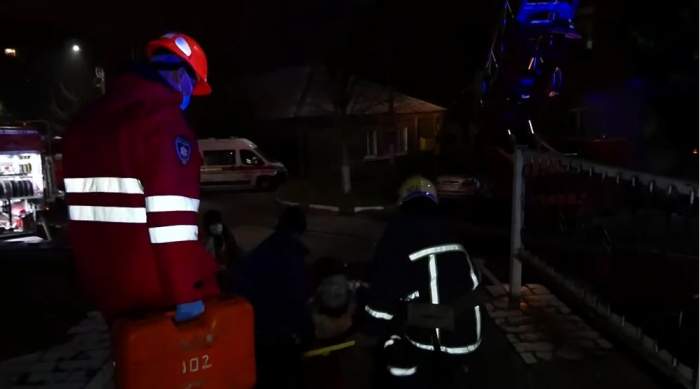 Incendiu la secția de ATI a unui spital din Ucraina! Patru persoane au murit, printre care și un medic / VIDEO