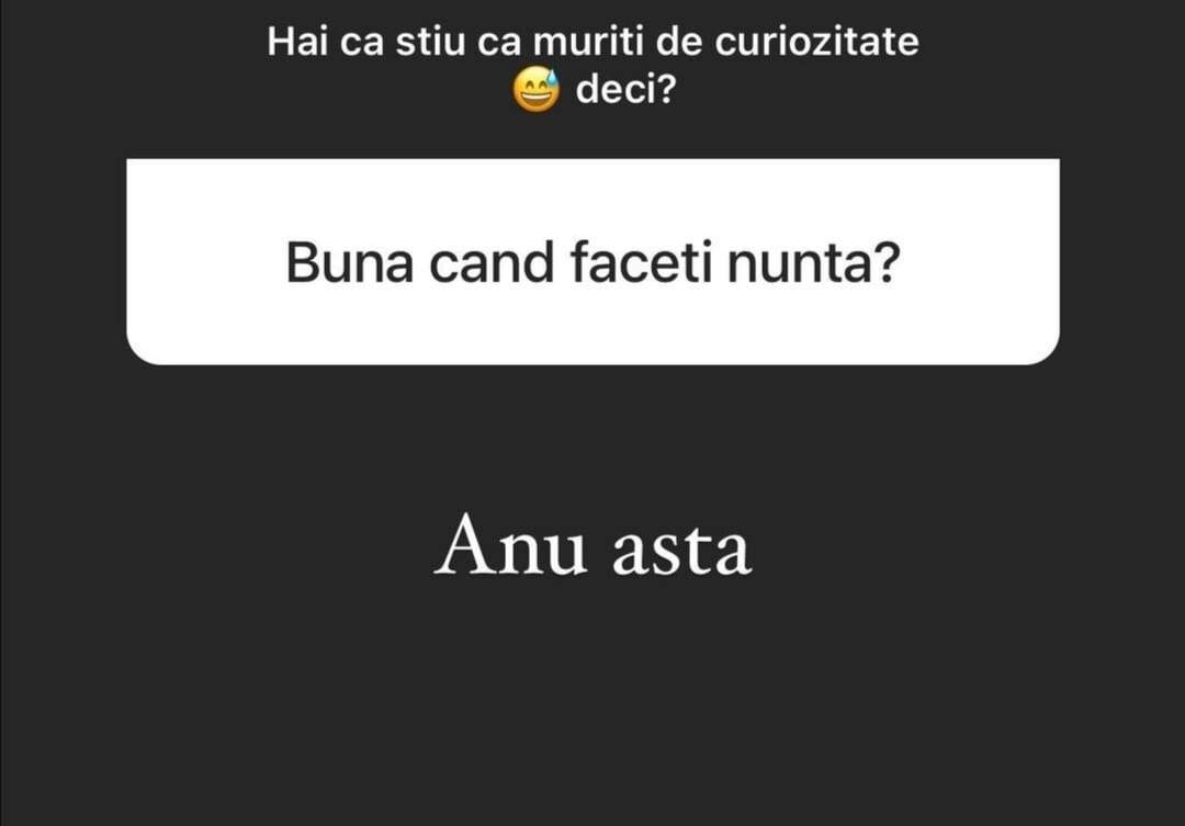 Iasmina Halas spune că anul acesta face nuntă