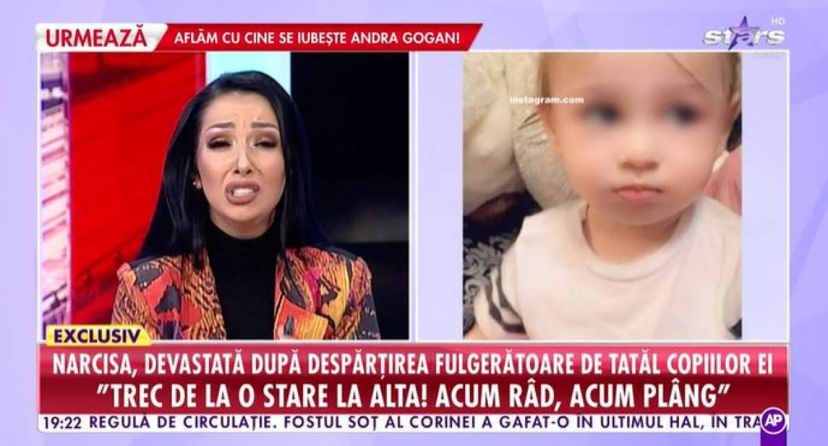 Narcisa Moisa, în lacrimi, în platou la Antena Stars.