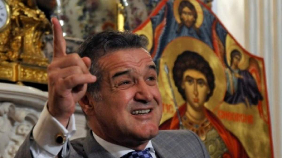 gigi becali in casa langa icoana